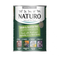 Naturo uGI TROFI SKuLOu Grain Free me Papia, Laxanika kai Frouta 390gr